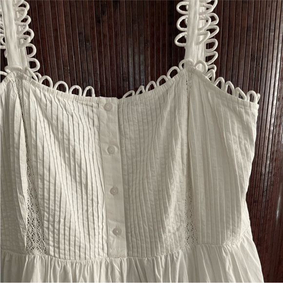 Anthropologie Adrianna Forever That Girl White Eyelet Romper - Picture 10 of 13